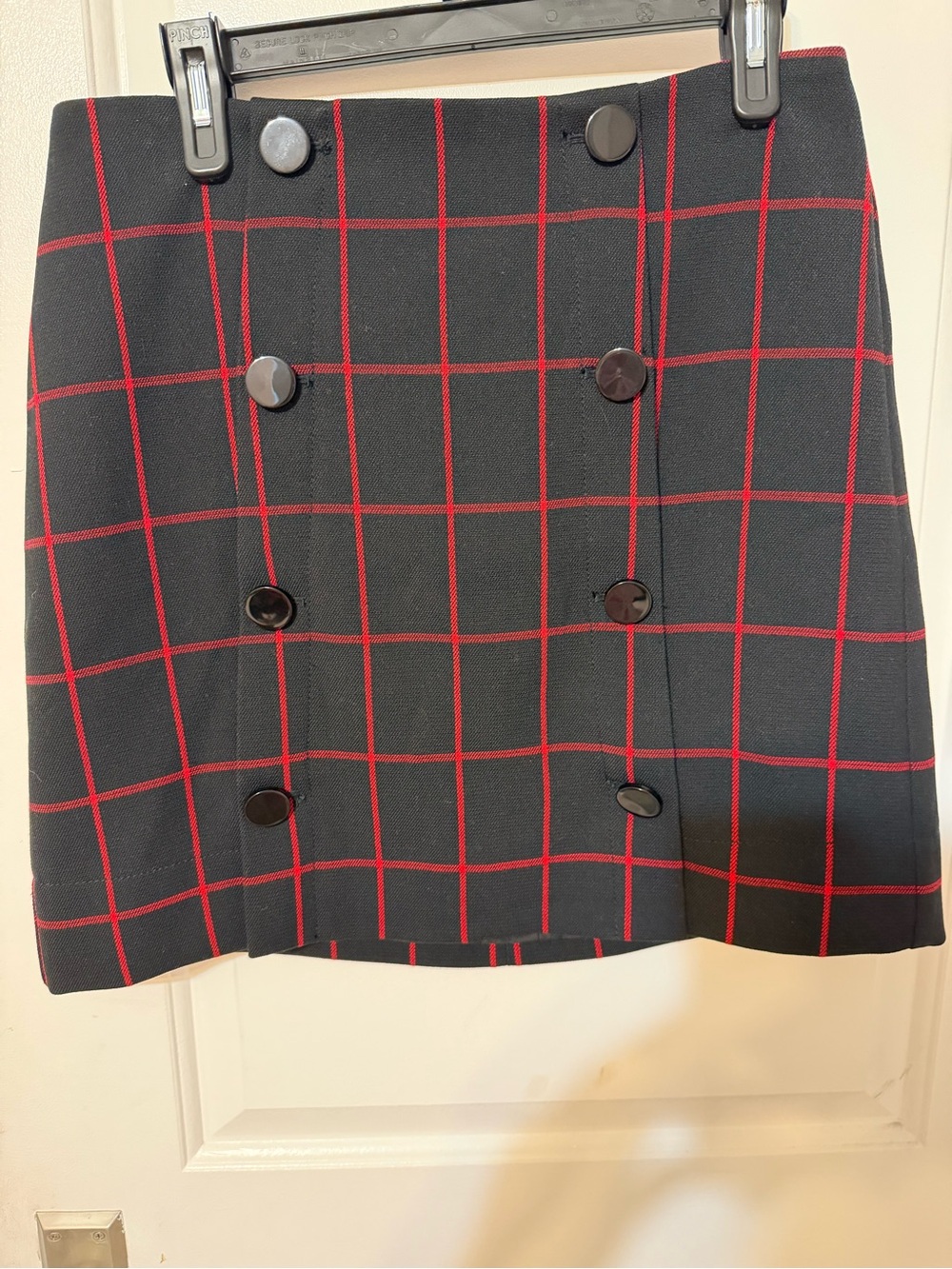 Loft Checkered Skirt
